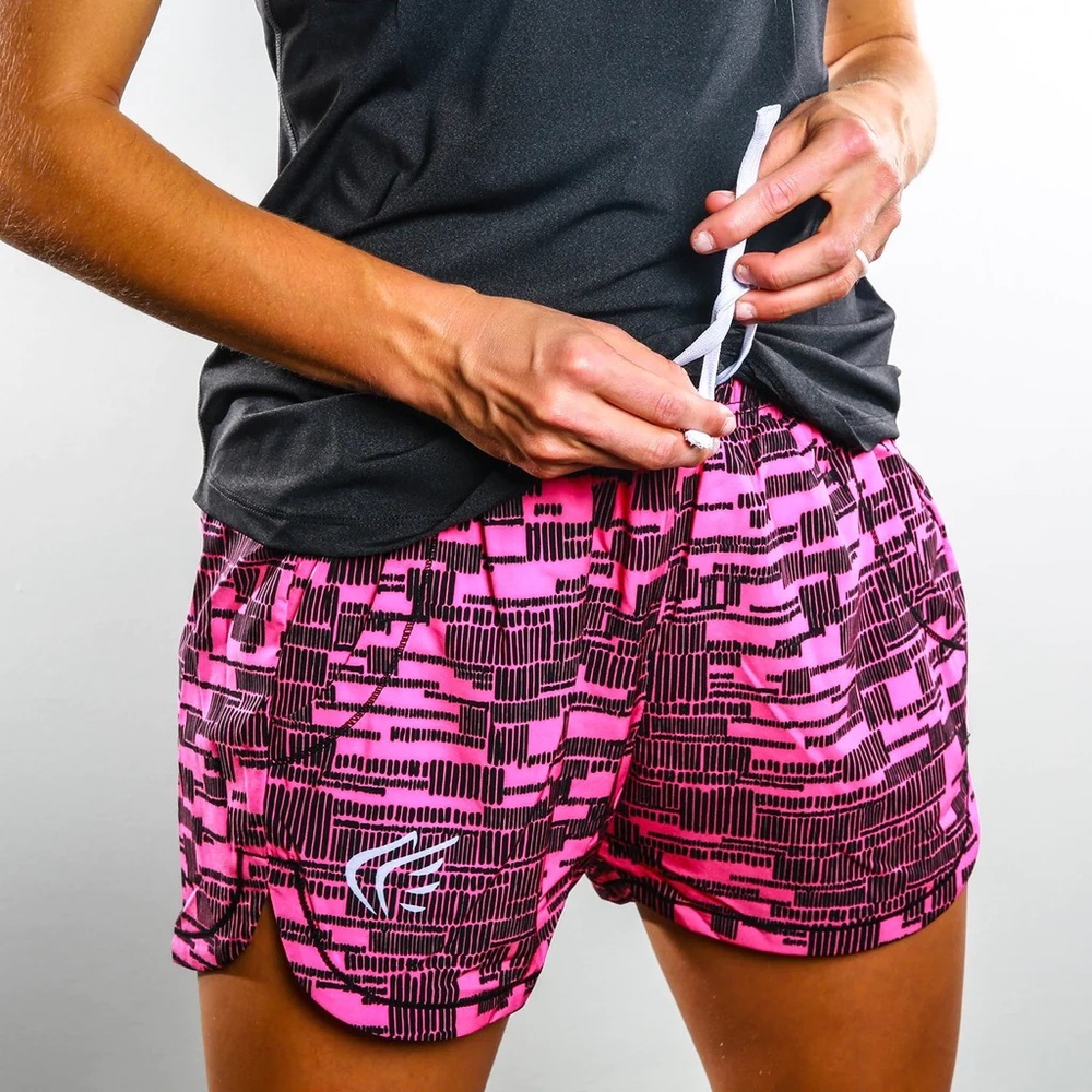 ACTIVE FAITH WOMEN'S DIGITAL PRINT RUNNING SHORTS